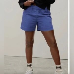 Everlane Easy Shorts in Cerulean